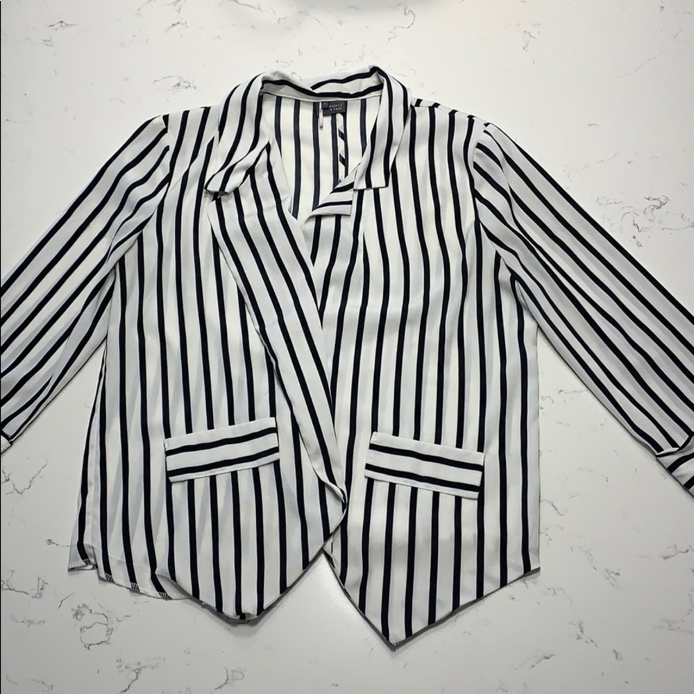Striped blazer